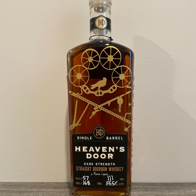 Heaven's Door Single Barrel Cask Strength Straight Bourbon (Plaza Liquor)