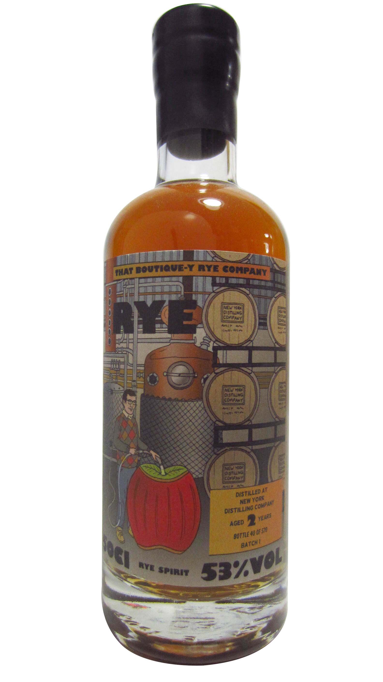 New York Distilling Co. 2 Year Rye Batch 1 (That Boutique-y Whisky Co.)