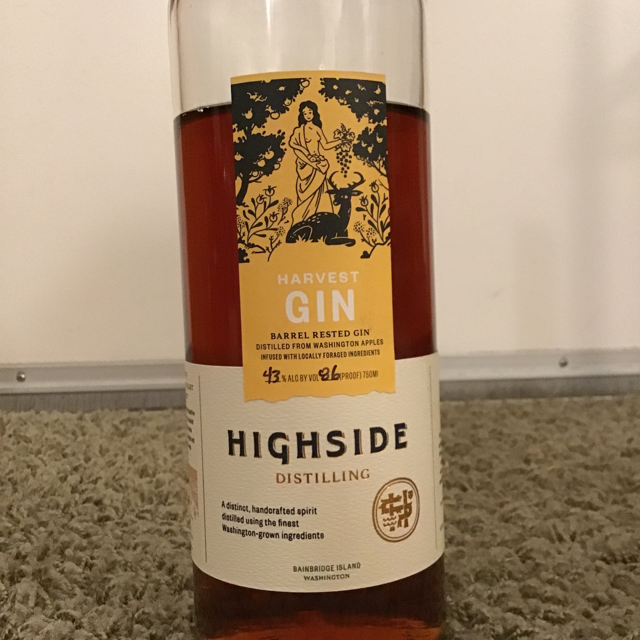 Highside Distilling Harvest Gin