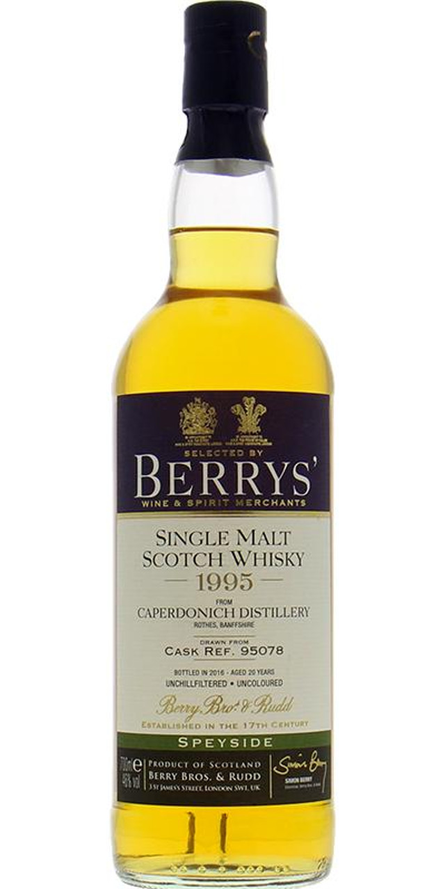 Caperdonich 1995 20 Year (Berry Bros & Rudd)