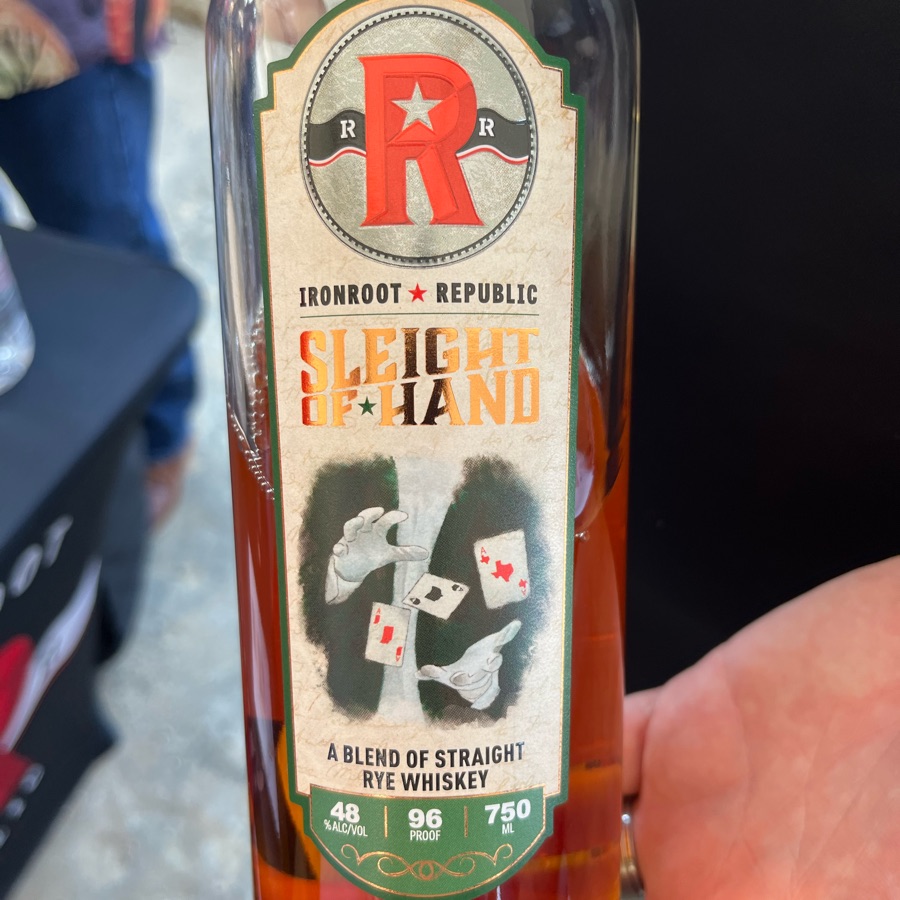 Ironroot Republic Sleight of Hand Rye