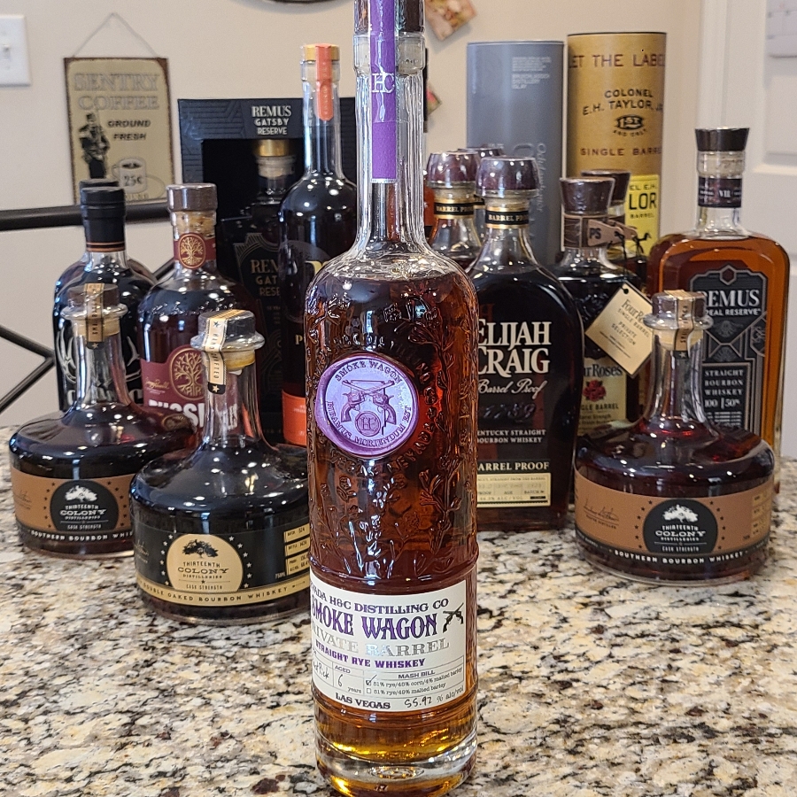 Smoke Wagon Private Barrel Rye (Cumming Beverage Mart)