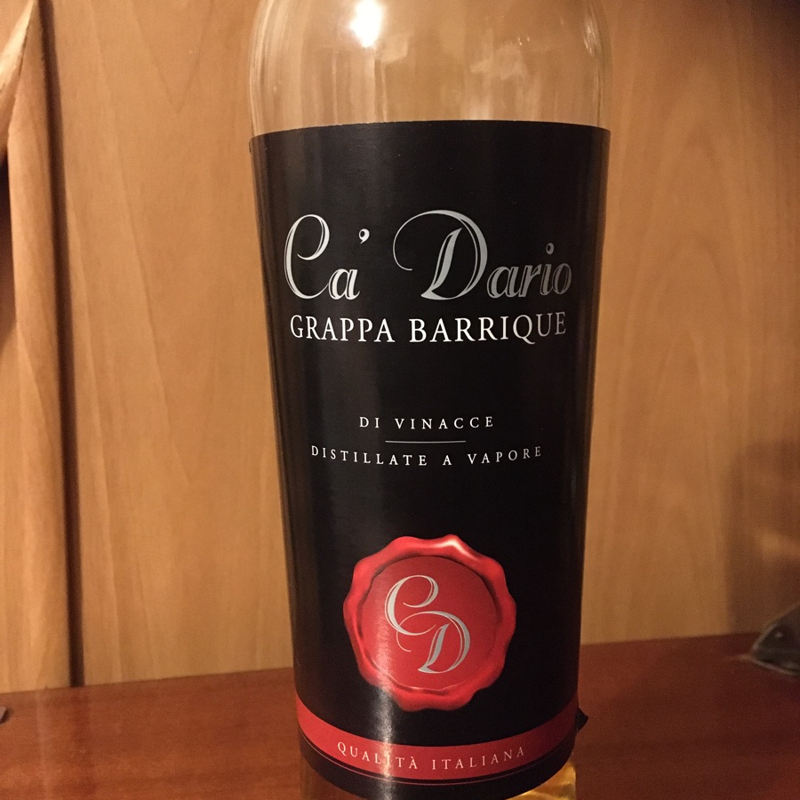 Grappa Barrique Ca'Dario Valdoglio