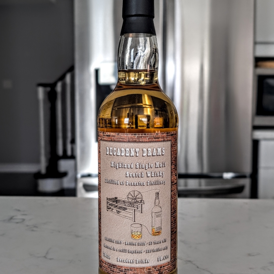 Decadent Drams Deanston 1997 27 Year Single Malt Scotch Whisky