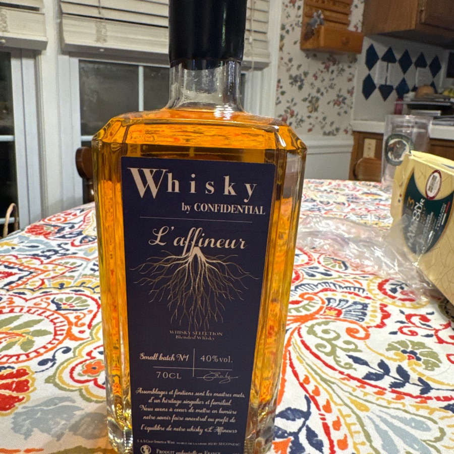 Whiskey by Confidential L'Affineur