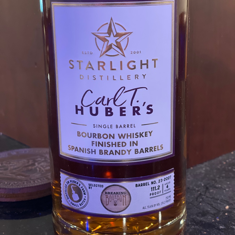 Starlight Bourbon Finished in Spanish Brandy Barrels