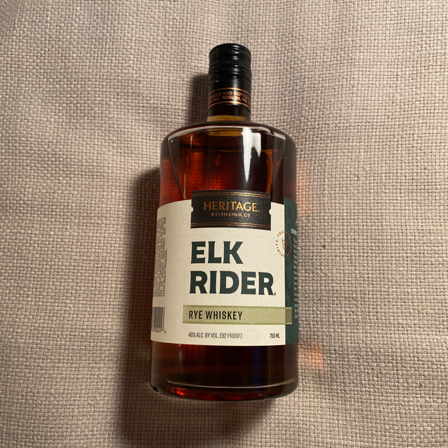 Heritage Distilling Elk Rider Rye
