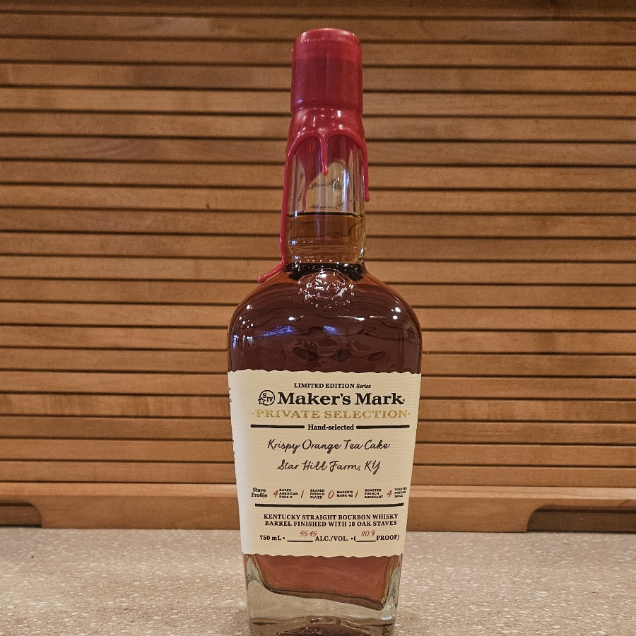 Maker's Mark Private Selection Krispy Orange Tea Cake