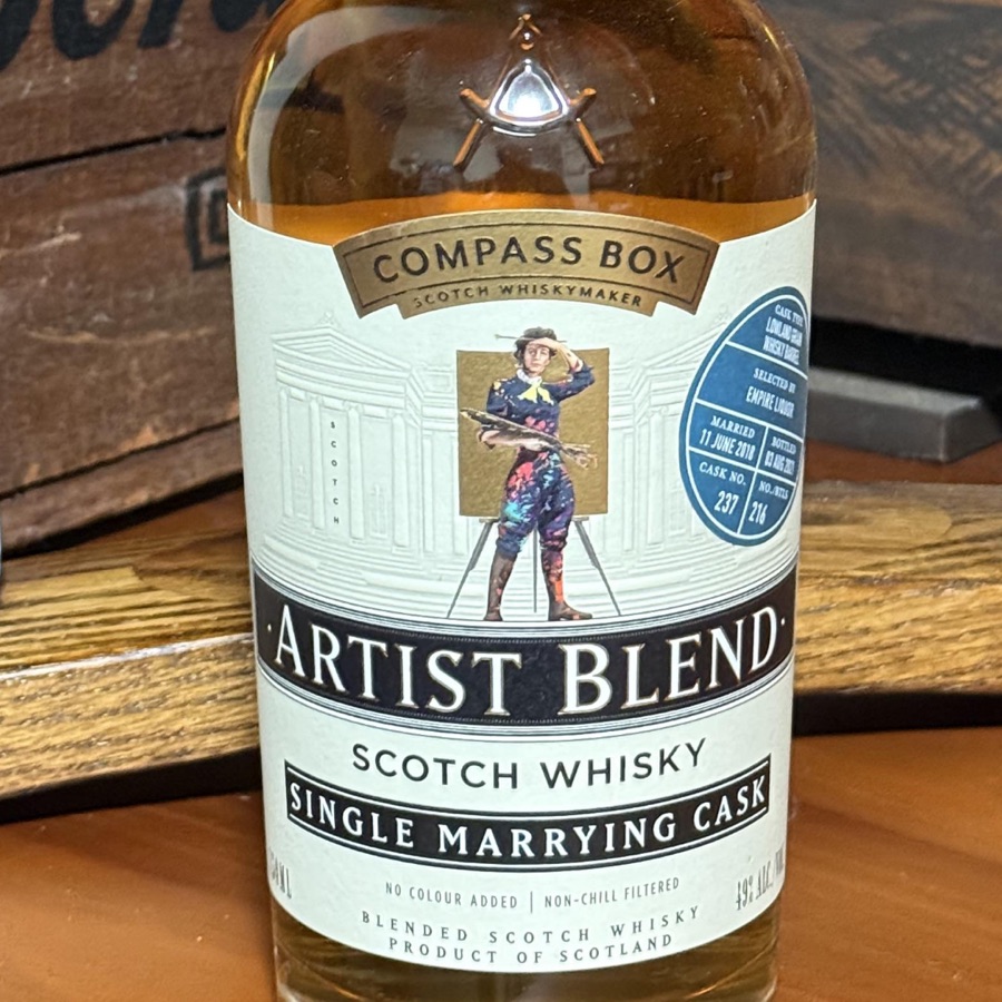 Compass Box Artist Blend Single Marrying Cask #237 (Empire Liquor)