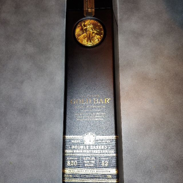 Gold Bar Double Casked Straight Bourbon Whiskey