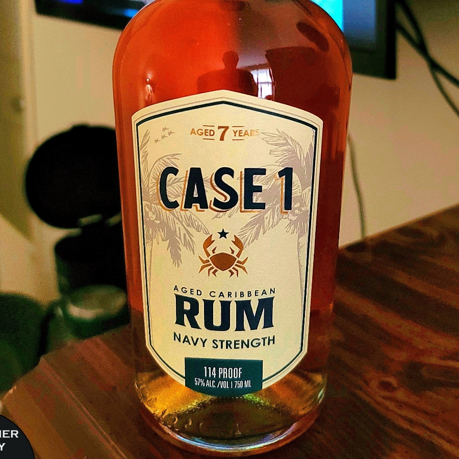 Case 1 Aged Caribbean Rum Navy Strength