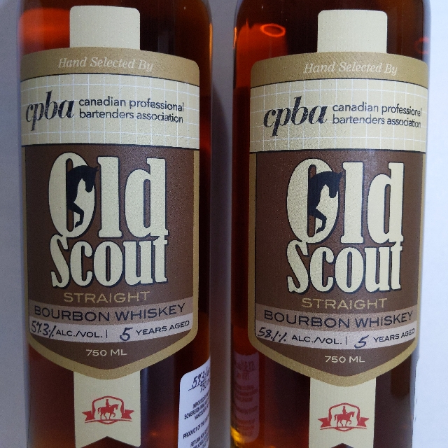 Smooth Ambler Old Scout Canadian Professional Bartenders Association Edition