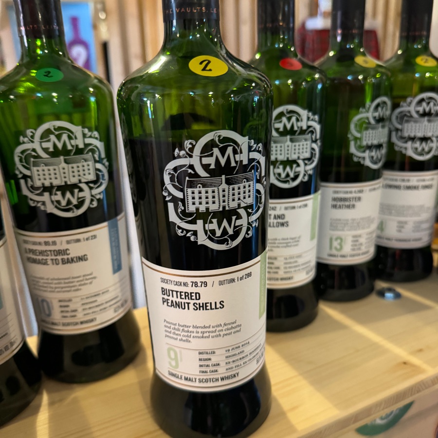 Buttered Peanut Shells 78.79 (SMWS)