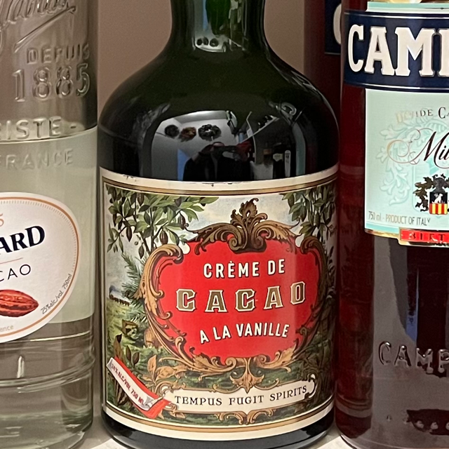 Tempus Fugit Crème de Cacao a la Vanille