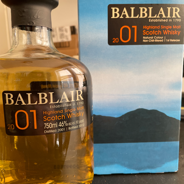Balblair 2001 1st release