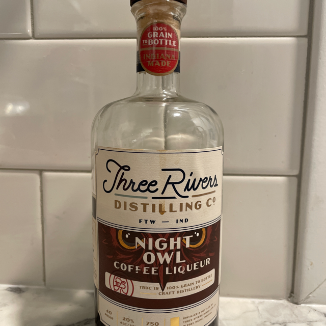 Three Rivers Distilling Co. Night Owl Coffee Liqeur