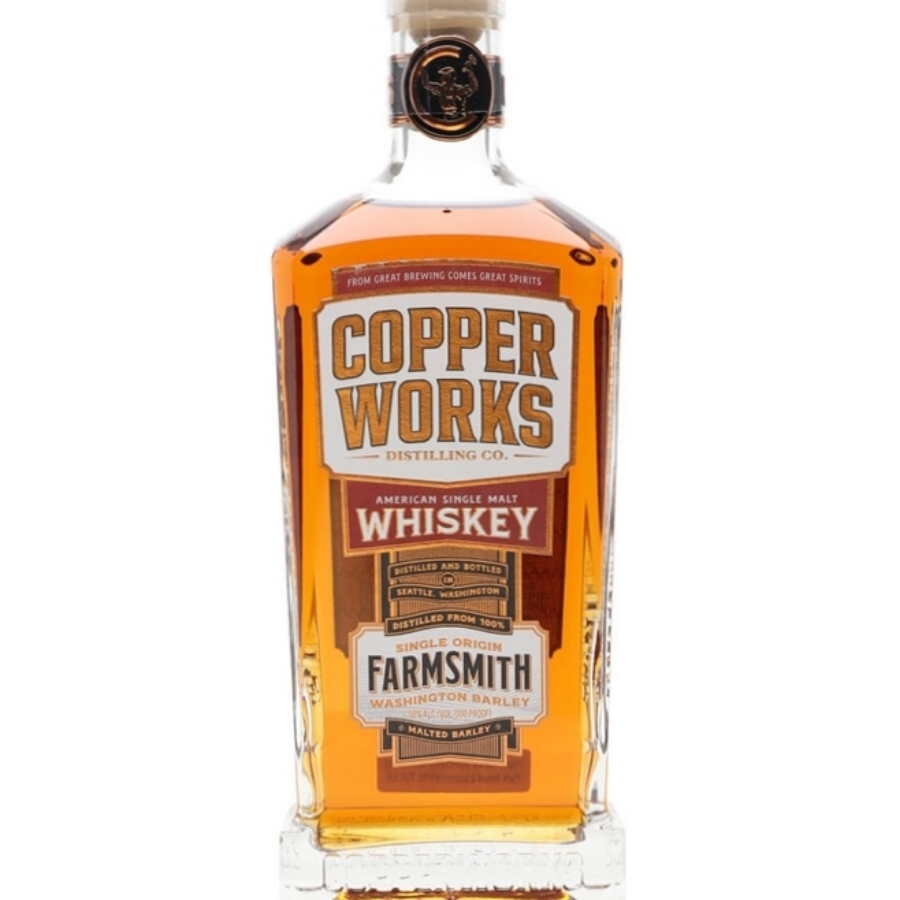 Copperworks Farmsmith American Single Malt Whiskey