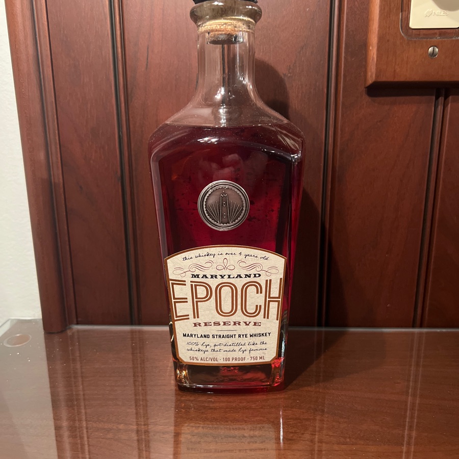 Maryland Epoch Straight Rye Reserve