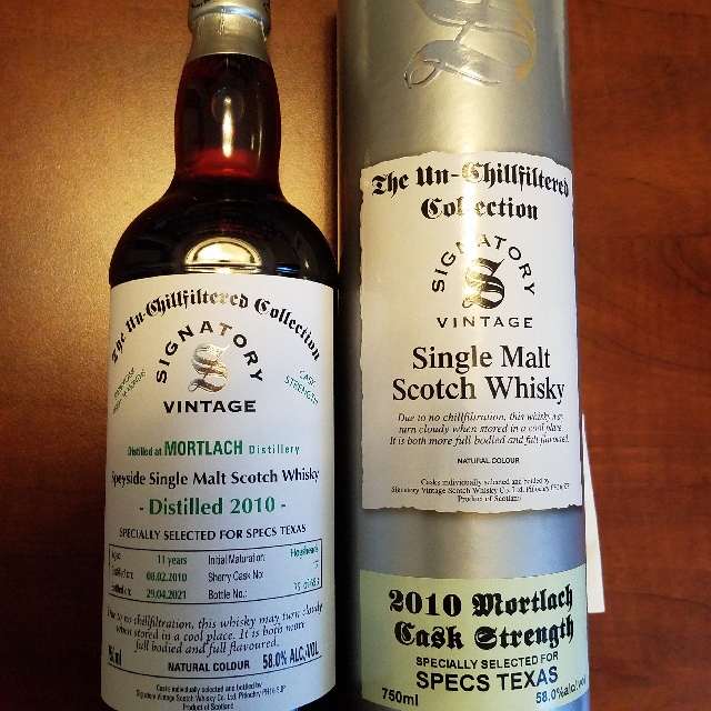 2010 Mortlach, Signatory Un-Chillfiltered Collection
