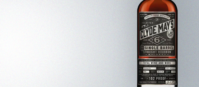 Clyde May's 6 Year Single Barrel Bourbon