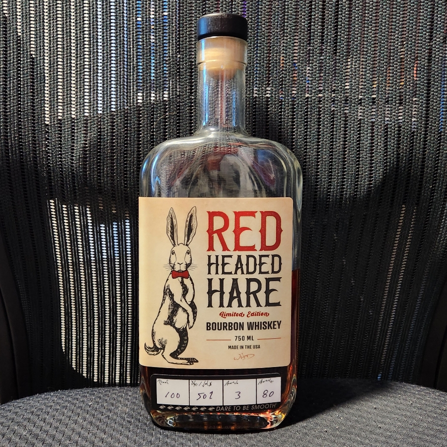 Red Headed Hare Limited Edition Bourbon Whiskey