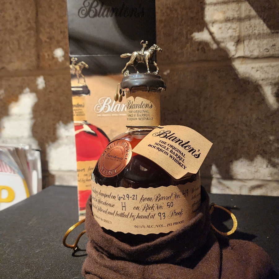 Blantons Single Barrel Select for Providence Wine And Spirits Barrel#49
