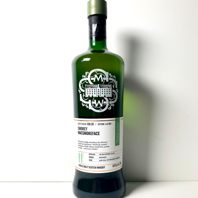 SMWS 108.28 Smokey Macsmokeface