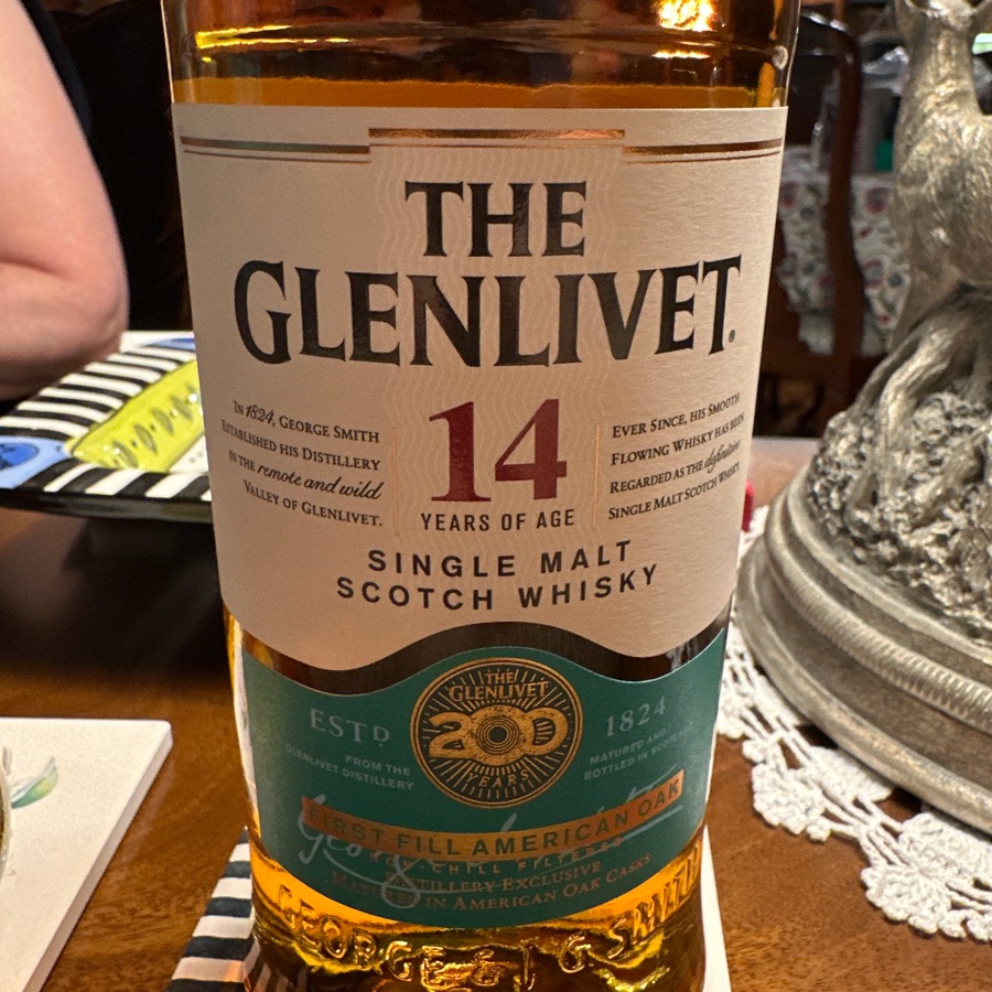 The Glenlivet 14-Year First Fill American Oak (Distillery Exclusive)