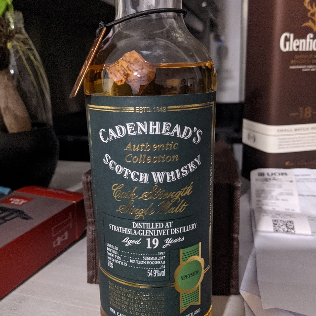 Cadenhead's Strathisla-Glenlivet 19 Years