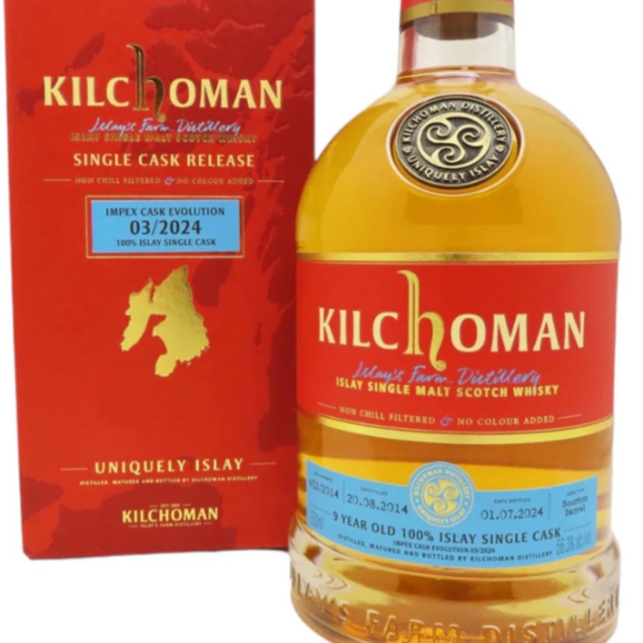 Kilchoman 9 Year Single Cask 652-2014 (Impex Cask Evolution)