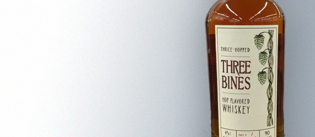 Three Bines Hop Flavored Whiskey