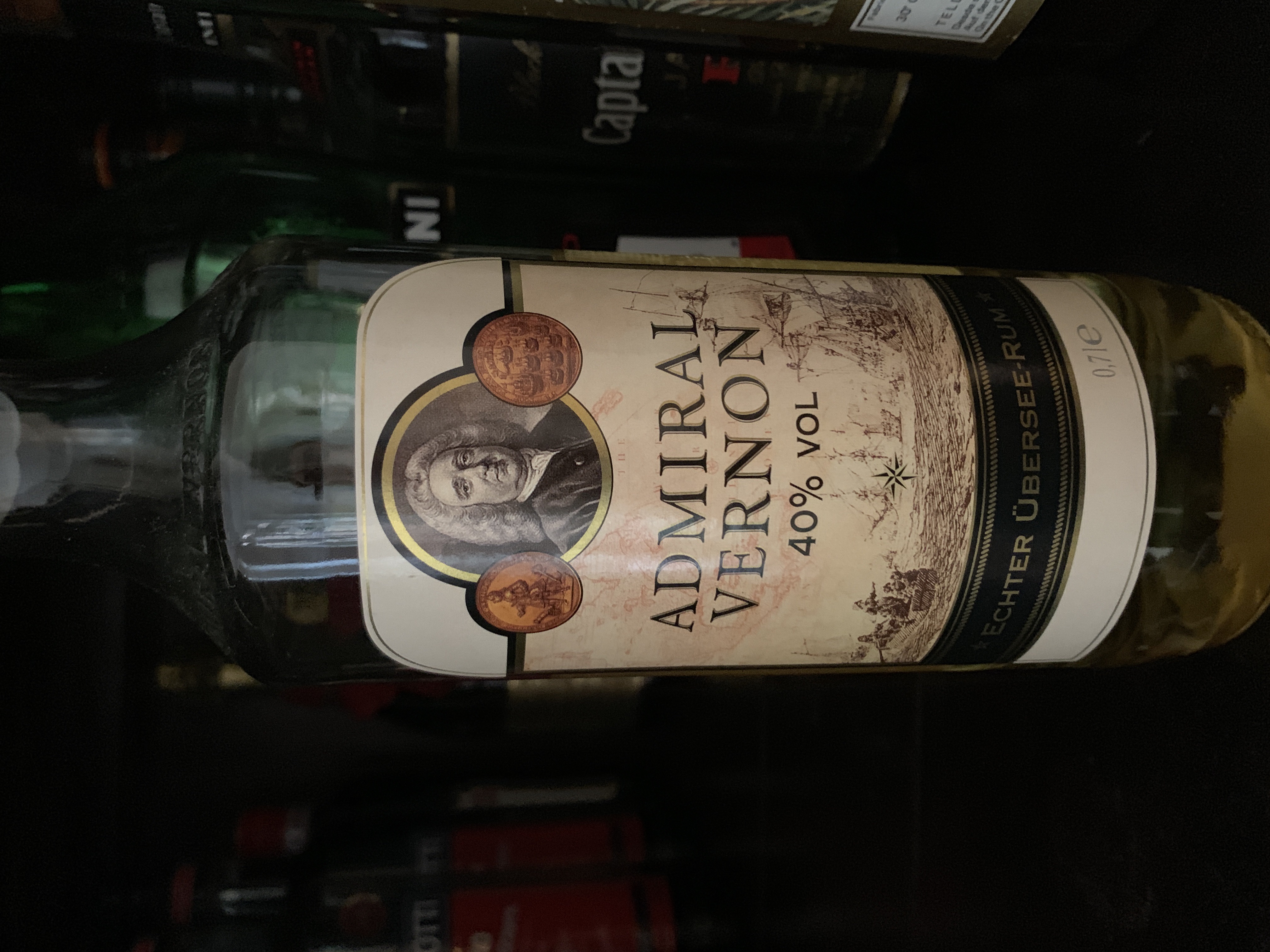 Admiral Vernon Rum