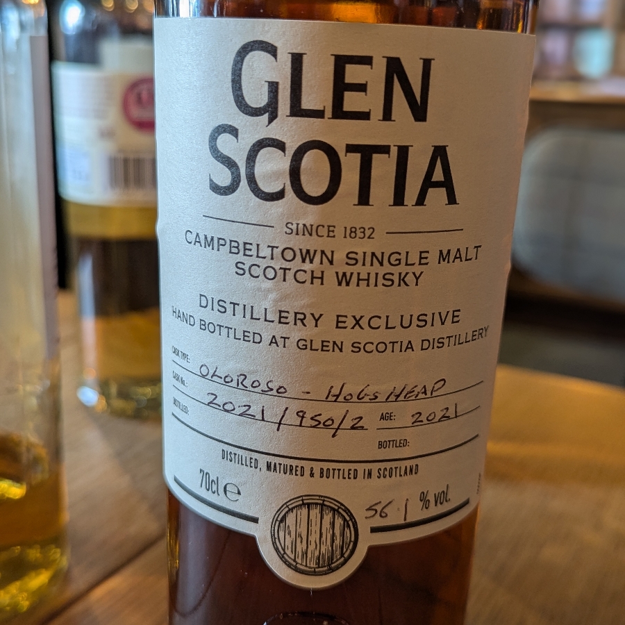 Glen Scotia 11 Year Old Oloroso Hogshead - Distillery Exclusive