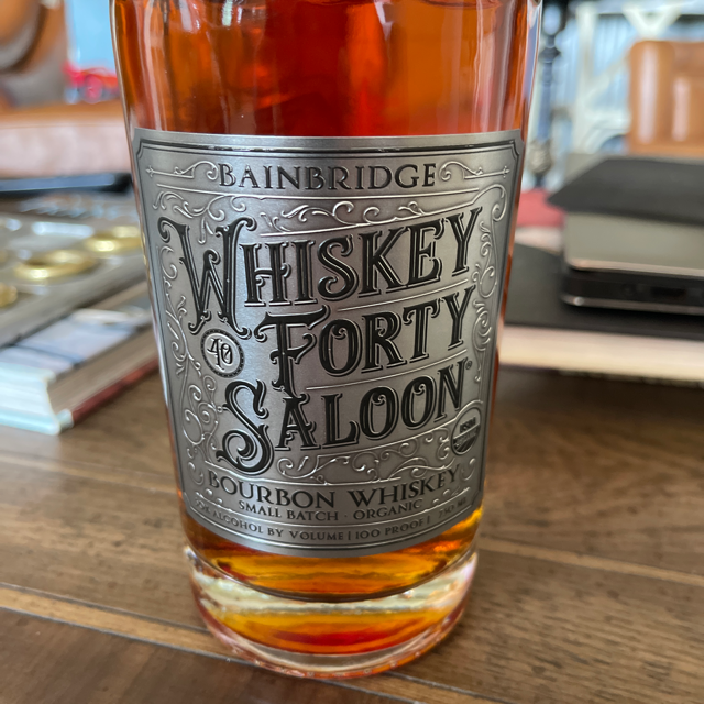 Bainbridge Forty Saloon Bourbon Whiskey