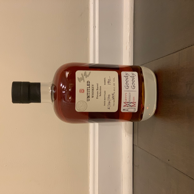 One Eight Distilling Untitled Whiskey (Marty's Whiskey Mash)