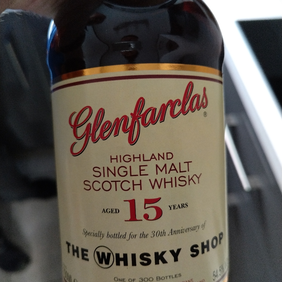 Glenfarclas 15 year old TWS 54.5%