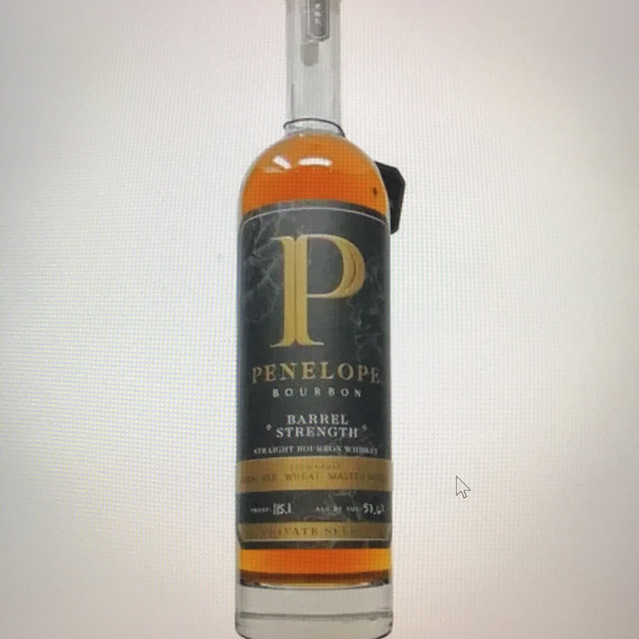 Penelope Kentucky Straight Bourbon Whiskey Toasted Series Cask Strength Single Barrel Select