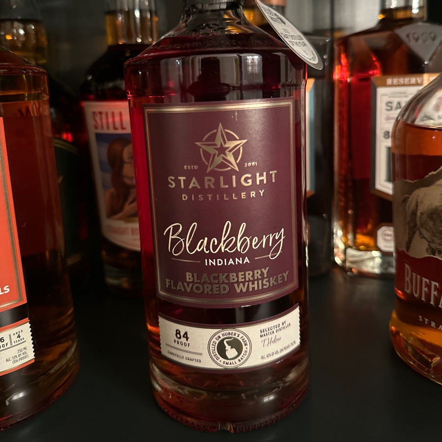 Blackberry - Indiana Blackberry Flavored Whiskey