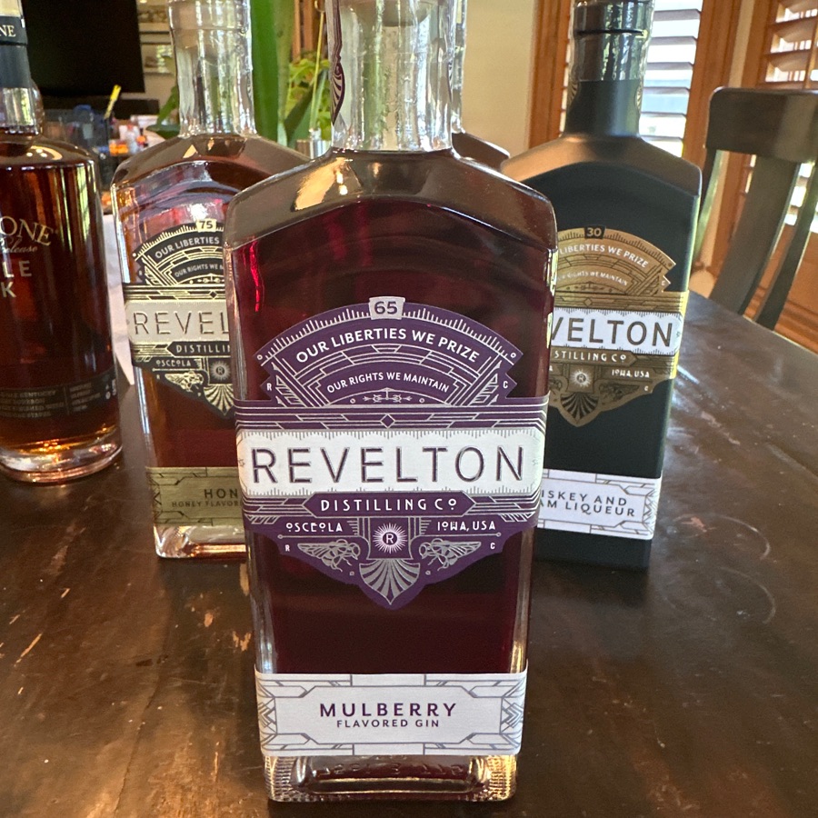 Revelton Mulberry Flavored Gin