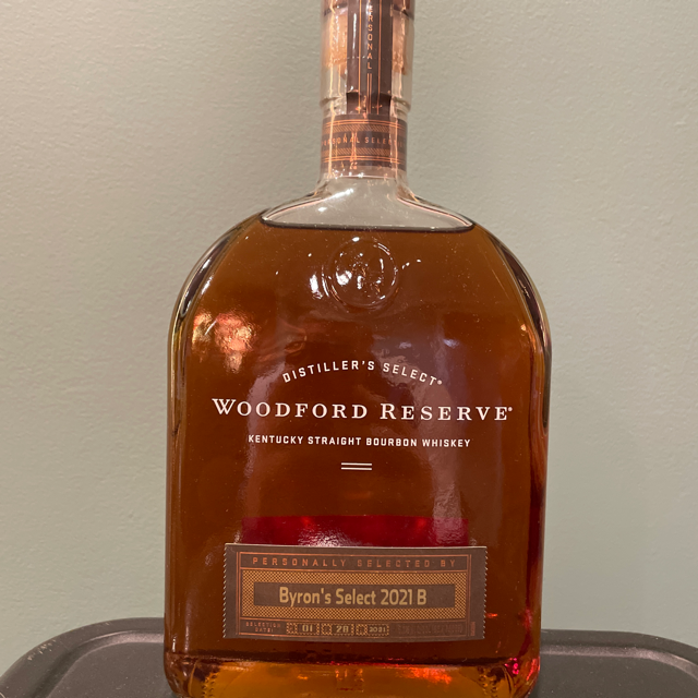 Woodford Reserve Bourbon Personal Selection (Byron's Select 2021B)