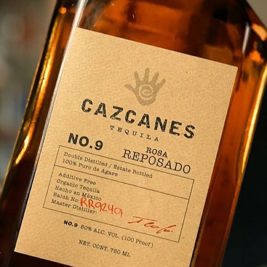 Cazcanes No.9 Rosa Reposado