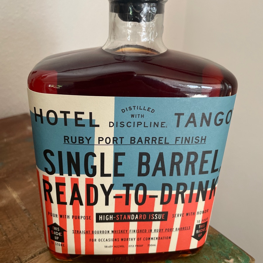 Hotel Tango Single Barrel Red, White, and Bourbon