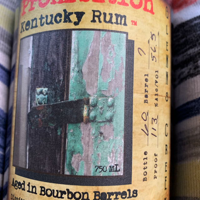Prohibition Kentucky Rum