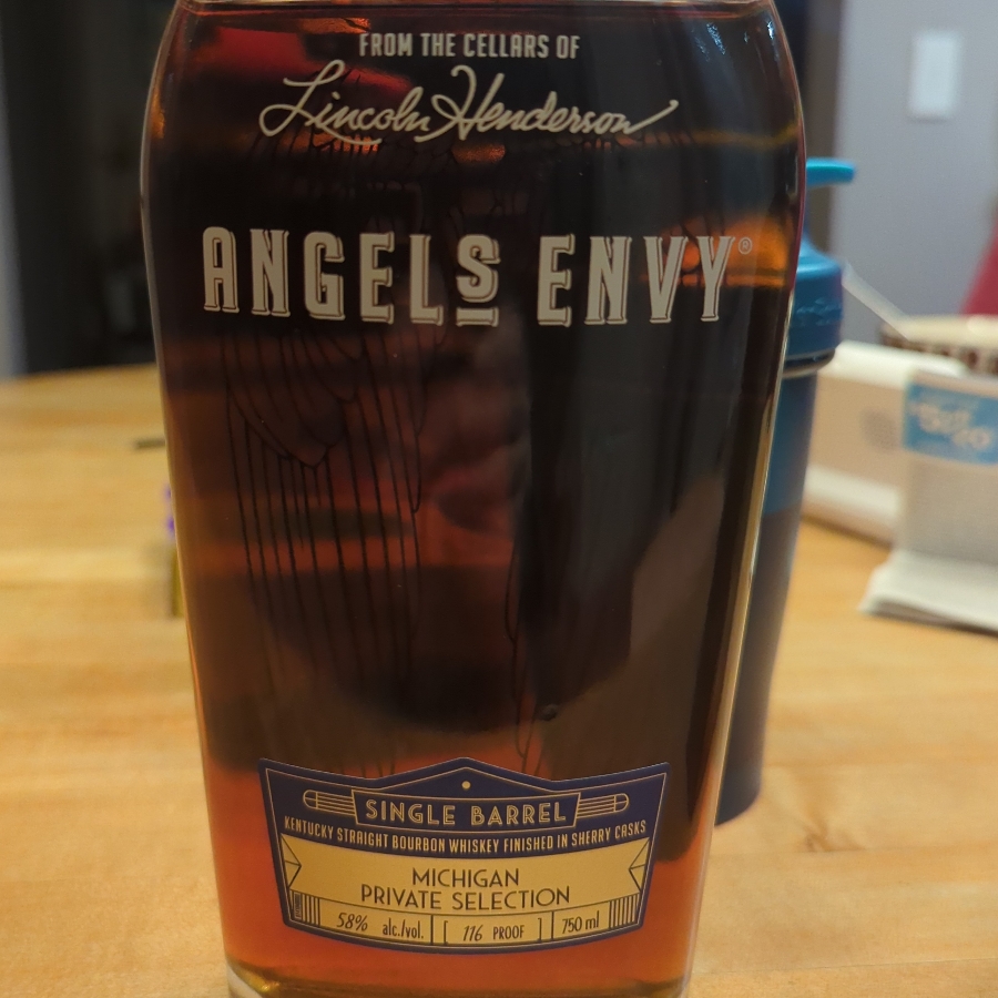 Angels Envy Single Barrel Michigan Private Selection