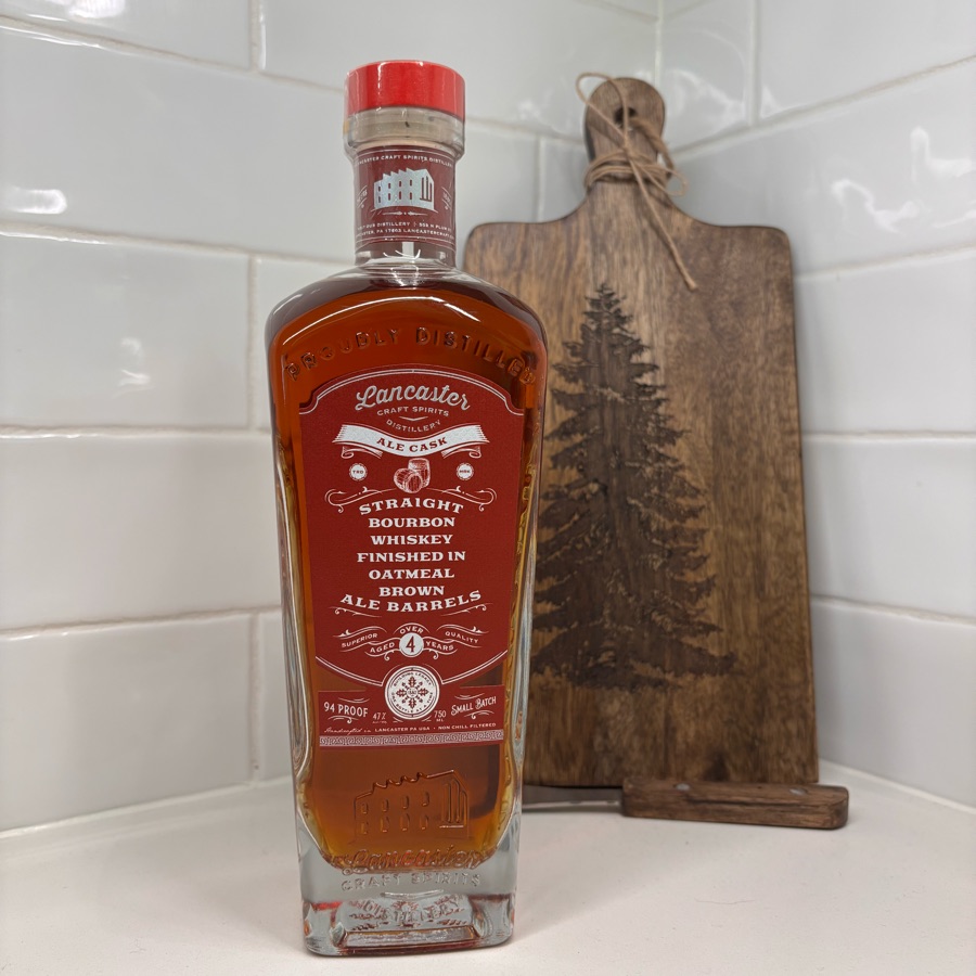 Lancaster Craft Spirits Straight Bourbon Finished in Oatmeal Brown Ale Barrels