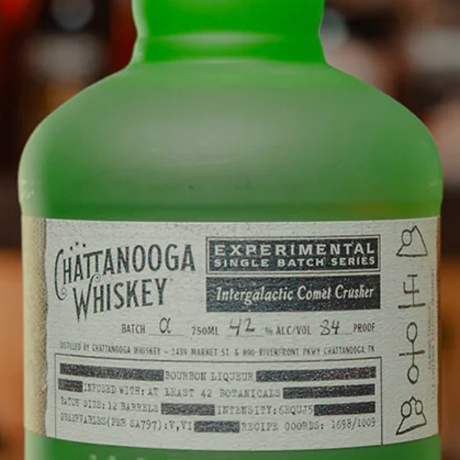 Chattanooga Whiskey Batch Alpha: Intergalactic Comet Crusher