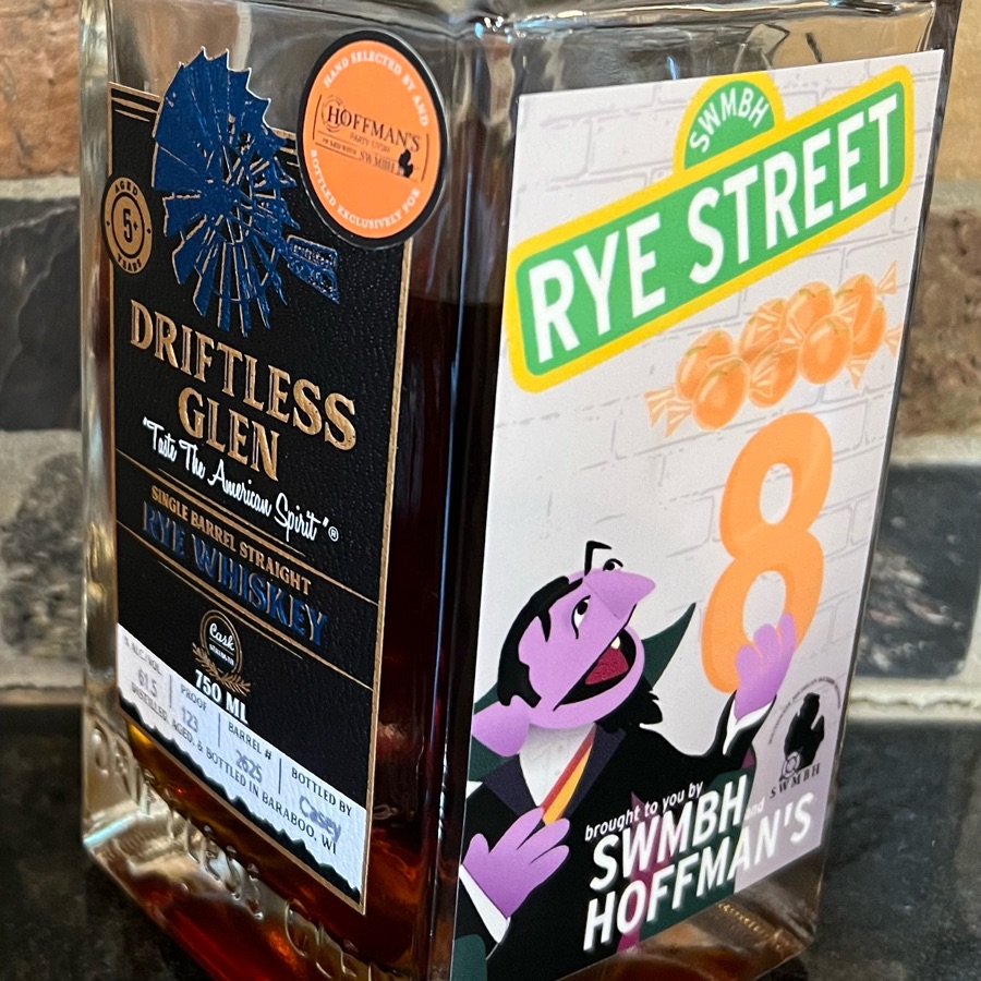 Driftless Glen Rye Street 8 (Peach Hard Candy, SWMBH pick)