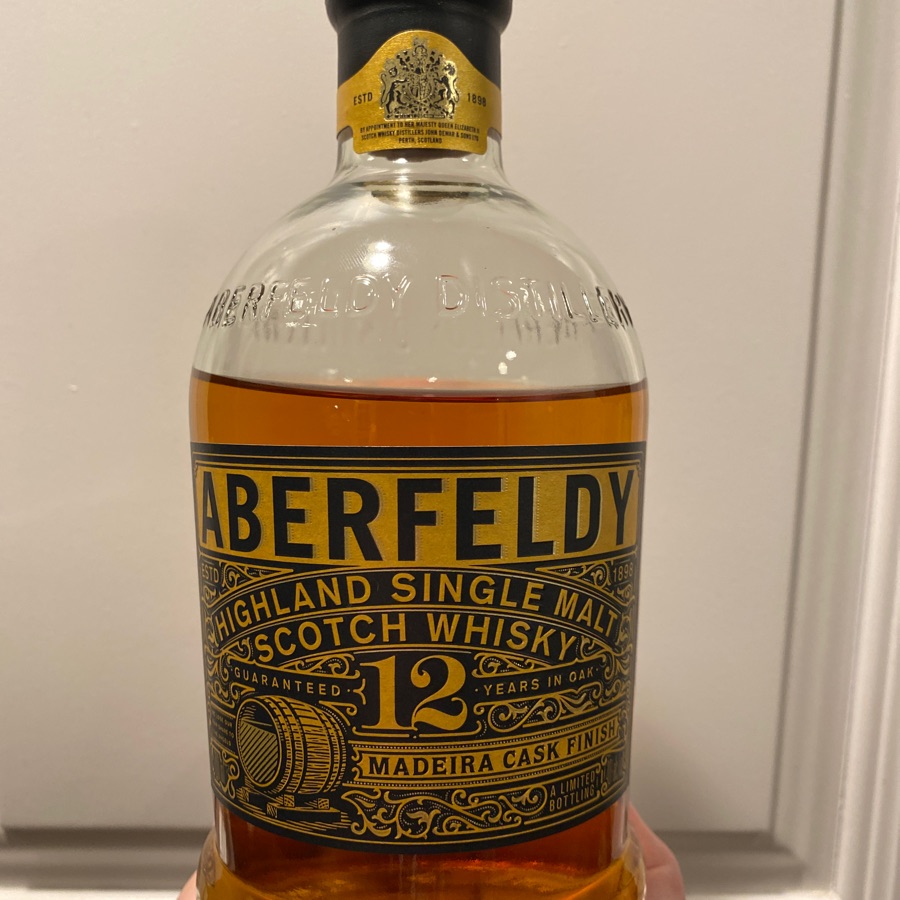 Aberfeldy 12 Year Madeira Cask Finish