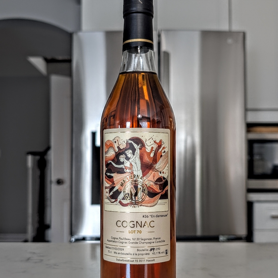 Malternative Paul Beau "En danseuse" Lot 70 Grande Champagne Cognac