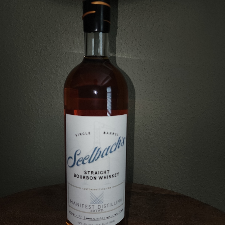 Seelbach's Single Barrel- Straight Bourbon Whiskey